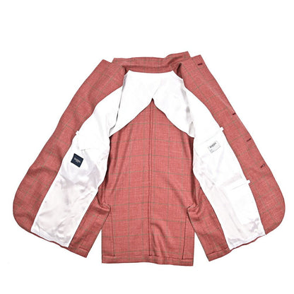 BARBA リネン混ヴァージンウール 段返り3Bシングルテーラードジャケット / JACKET JIMMY｜434211-48｜GUARDAROBA MILANO OFFICIAL STORE