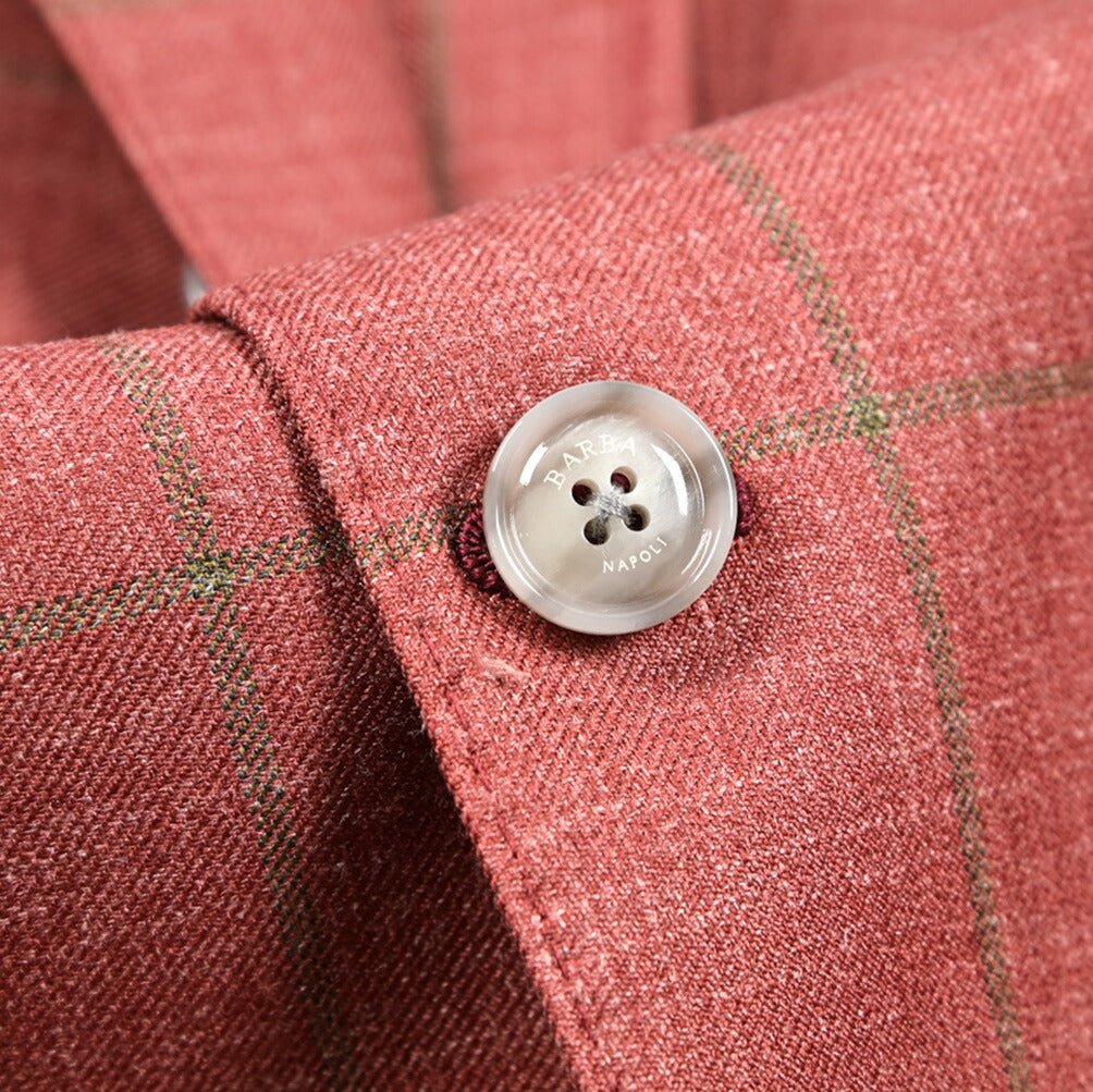 BARBA リネン混ヴァージンウール 段返り3Bシングルテーラードジャケット / JACKET JIMMY｜434211-48｜GUARDAROBA MILANO OFFICIAL STORE