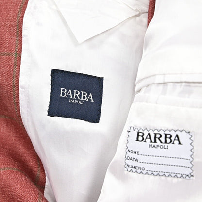 BARBA リネン混ヴァージンウール 段返り3Bシングルテーラードジャケット / JACKET JIMMY｜434211-48｜GUARDAROBA MILANO OFFICIAL STORE