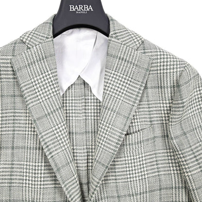 BARBA コットンシルク混ウール 段返り3Bシングルテーラードジャケット Loro Piana ロロピアーナ製生地 (SUMMERTIME) / JACKET JIMMY｜434193-48｜GUARDAROBA MILANO OFFICIAL STORE