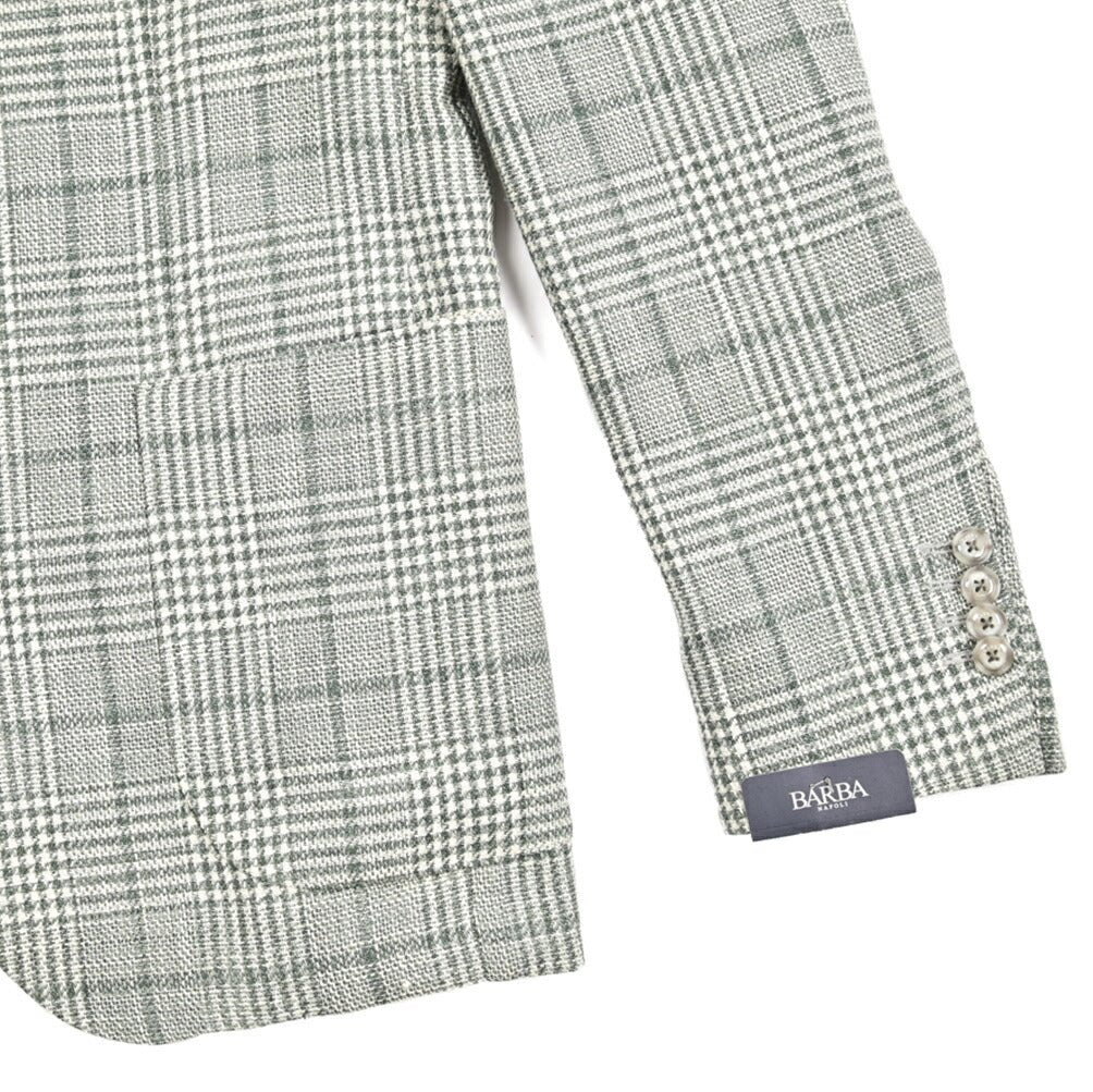 SALE｜BARBA バルバ / JACKET JIMMY コットンシルク混ウール 段返り3B