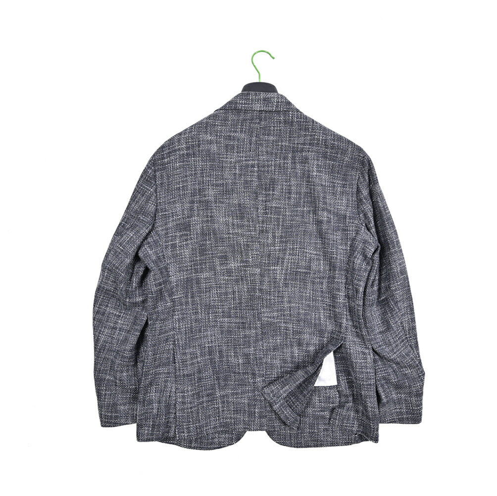 BARBA コットンシルク混ウール 段返り3Bシングルテーラードジャケット Loro Piana ロロピアーナ製生地 (SUMMERTIME) / JACKET JIMMY｜434232｜GUARDAROBA MILANO OFFICIAL STORE