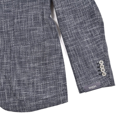 BARBA コットンシルク混ウール 段返り3Bシングルテーラードジャケット Loro Piana ロロピアーナ製生地 (SUMMERTIME) / JACKET JIMMY｜434232｜GUARDAROBA MILANO OFFICIAL STORE