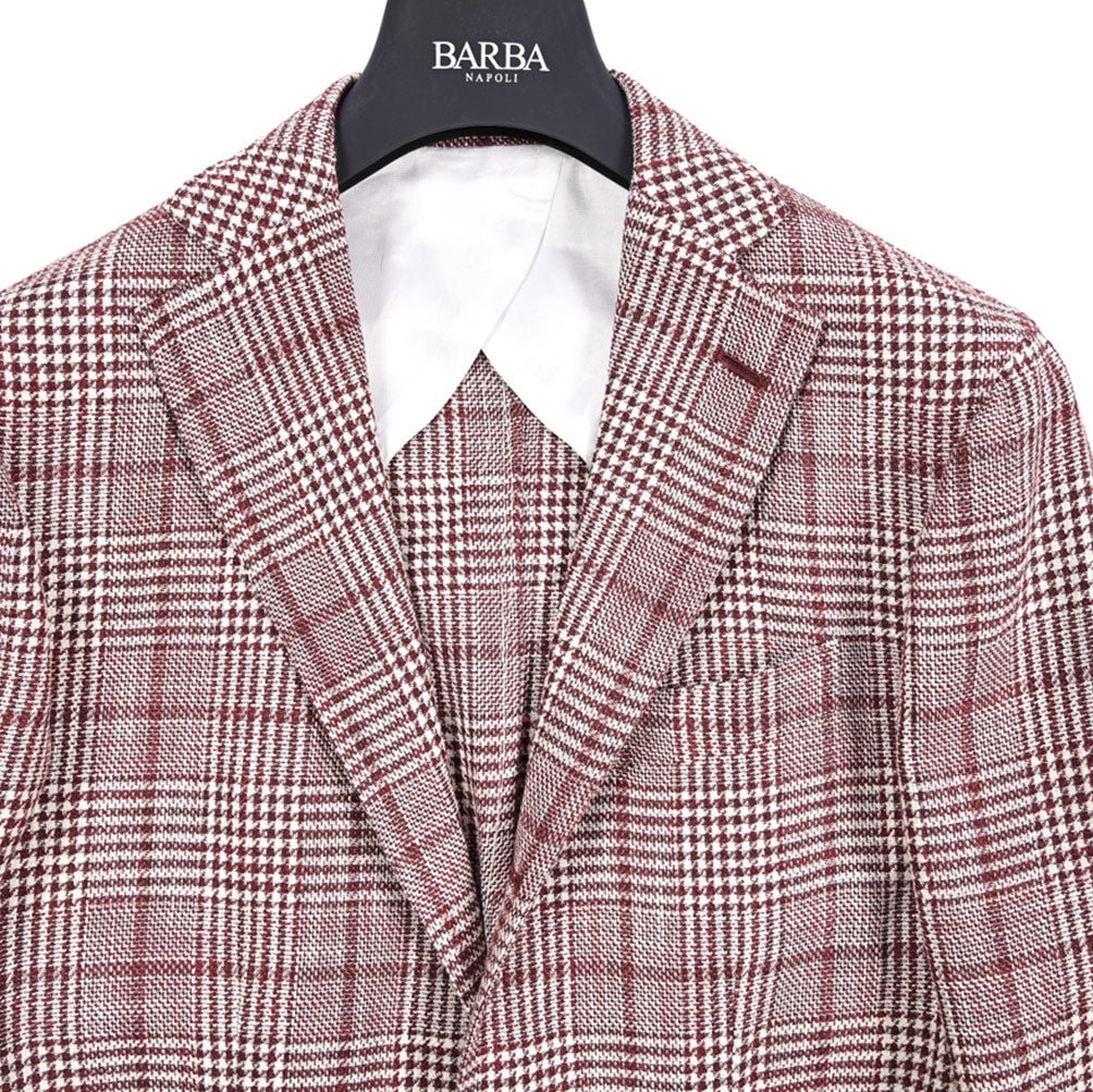 BARBA コットン混ヴァージンウール 段返り3Bシングルテーラードジャケット Loro Piana製生地(SOFTIME) / JACKET JIMMY｜434221｜GUARDAROBA MILANO OFFICIAL STORE