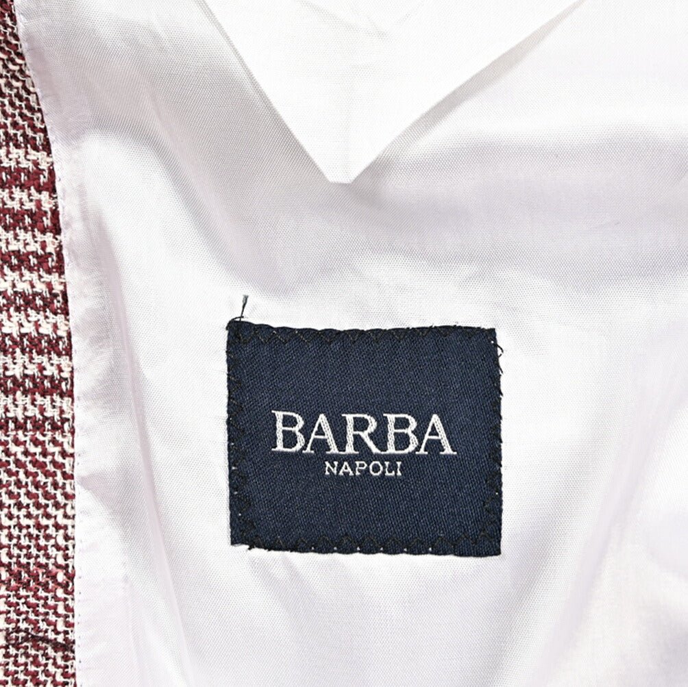 BARBA コットン混ヴァージンウール 段返り3Bシングルテーラードジャケット Loro Piana製生地(SOFTIME) / JACKET JIMMY｜434221｜GUARDAROBA MILANO OFFICIAL STORE