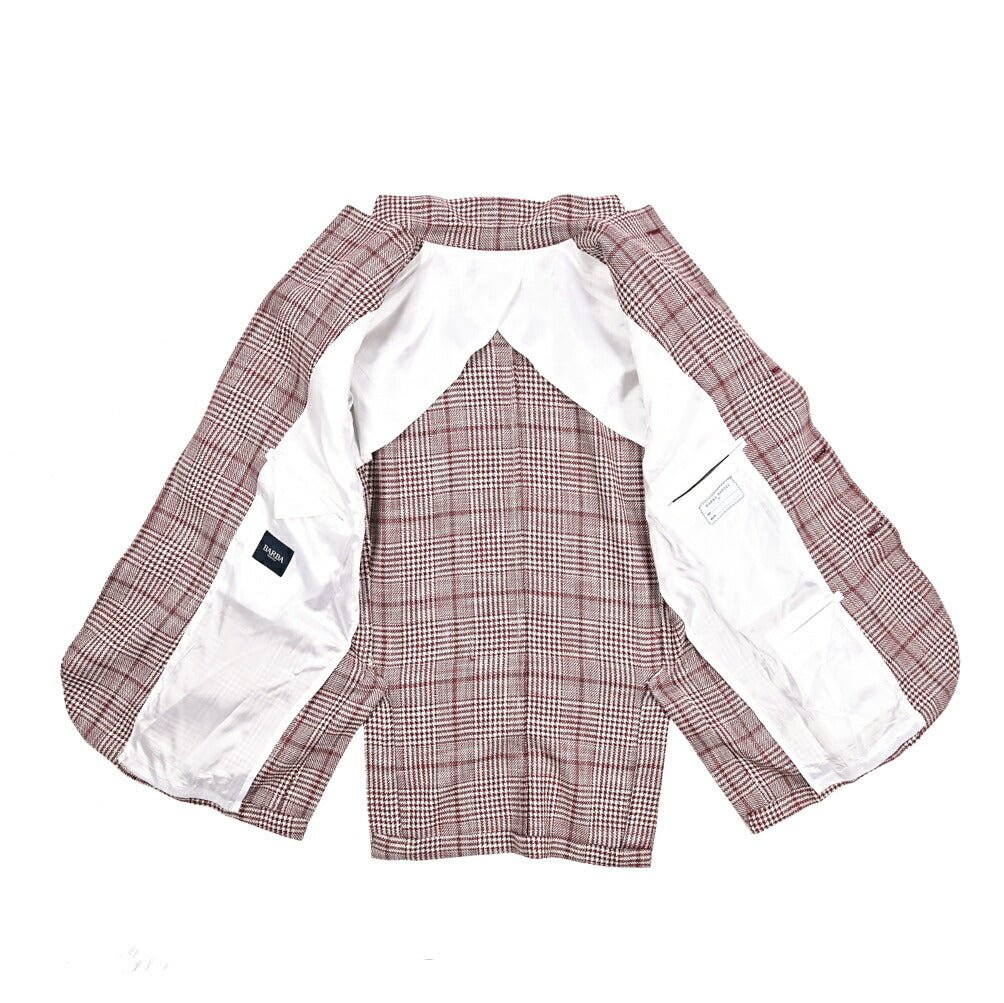 BARBA コットン混ヴァージンウール 段返り3Bシングルテーラードジャケット Loro Piana製生地(SOFTIME) / JACKET JIMMY｜434221｜GUARDAROBA MILANO OFFICIAL STORE