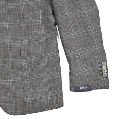 BARBA リネン混ヴァージンウール 段返り3Bシングルテーラードジャケット Loro Piana製生地(SUMMERTIME) / JACKET LONG｜434197-48｜GUARDAROBA MILANO OFFICIAL STORE