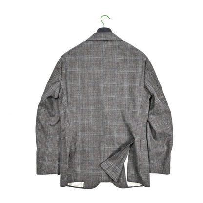 BARBA リネン混ヴァージンウール 段返り3Bシングルテーラードジャケット Loro Piana製生地(SUMMERTIME) / JACKET LONG｜434197-48｜GUARDAROBA MILANO OFFICIAL STORE