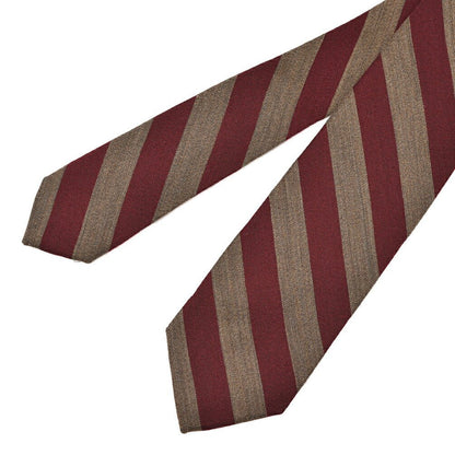 BARBA ウールシルク レジメンタルネクタイ (セッテピエゲ)｜428409｜GUARDAROBA MILANO OFFICIAL STORE