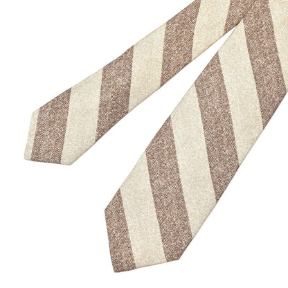 BARBA シルクリネン レジメンタルネクタイ (セッテピエゲ)｜428410｜GUARDAROBA MILANO OFFICIAL STORE