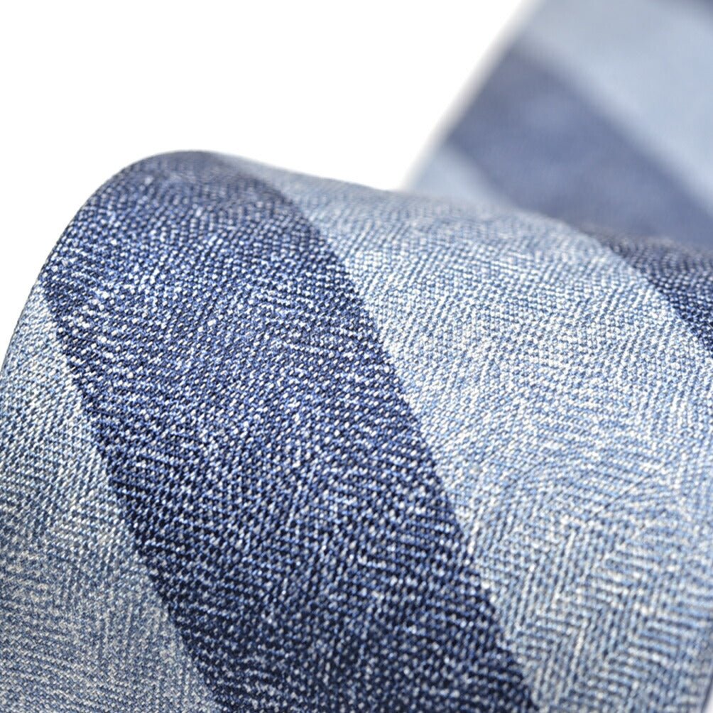 BARBA シルクリネン レジメンタルネクタイ(セッテピエゲ)｜428429｜GUARDAROBA MILANO OFFICIAL STORE