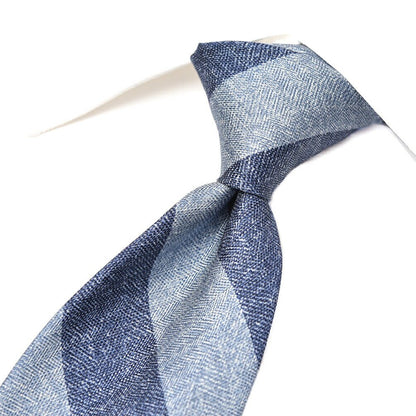 BARBA シルクリネン レジメンタルネクタイ(セッテピエゲ)｜428429｜GUARDAROBA MILANO OFFICIAL STORE