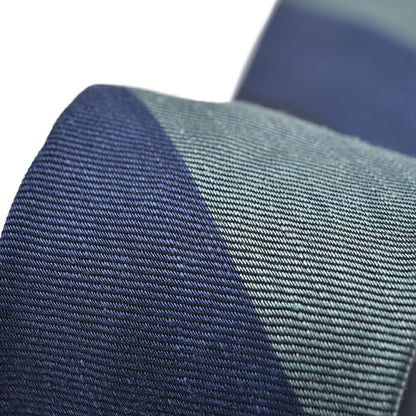 BARBA コットンリネン レジメンタルネクタイ(セッテピエゲ)｜428433｜GUARDAROBA MILANO OFFICIAL STORE