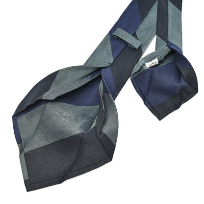 BARBA コットンリネン レジメンタルネクタイ(セッテピエゲ)｜428433｜GUARDAROBA MILANO OFFICIAL STORE