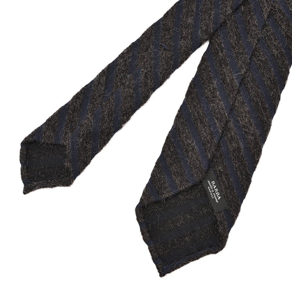 BARBA シルクウール レジメンタルネクタイ｜428436｜GUARDAROBA MILANO OFFICIAL STORE