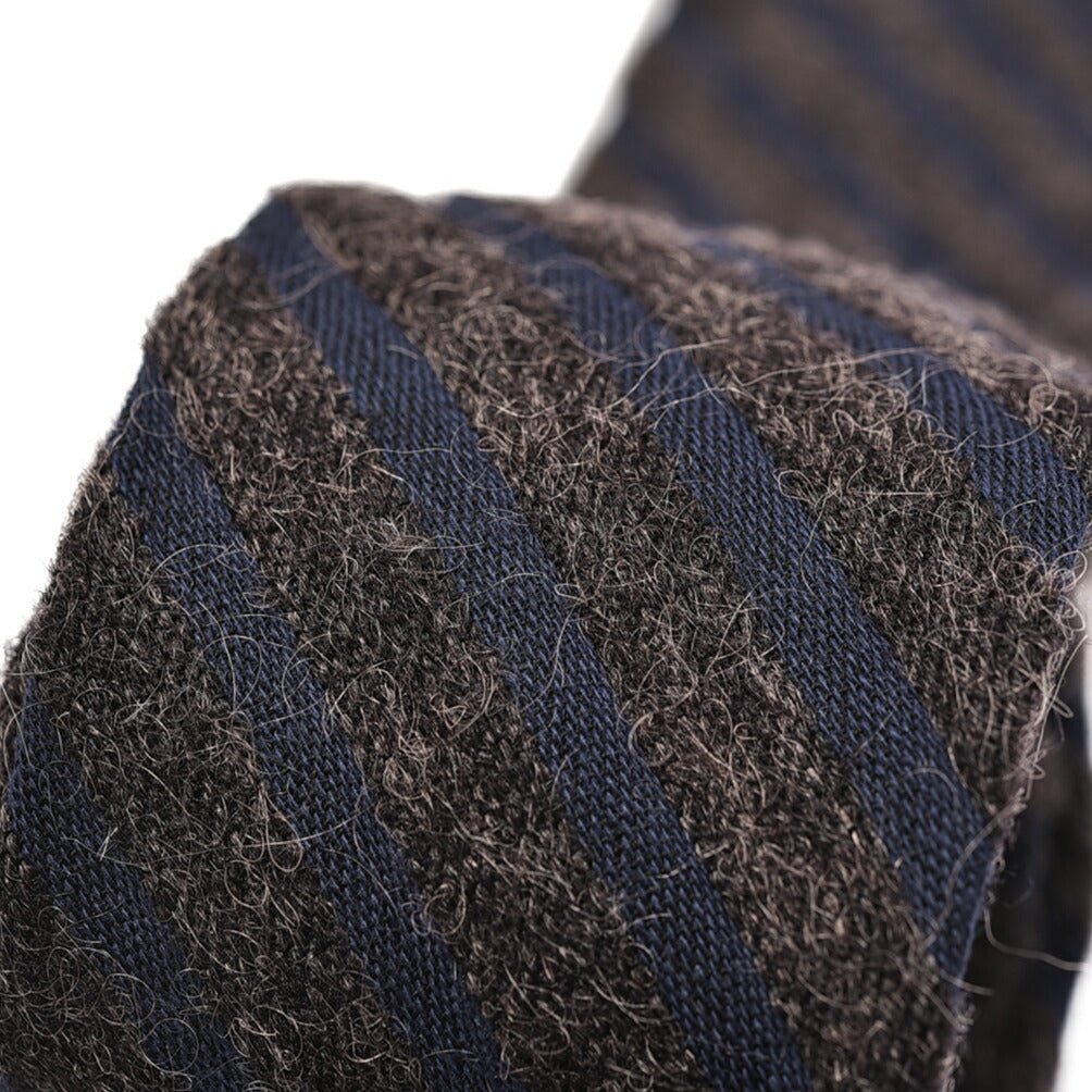 BARBA シルクウール レジメンタルネクタイ｜428436｜GUARDAROBA MILANO OFFICIAL STORE