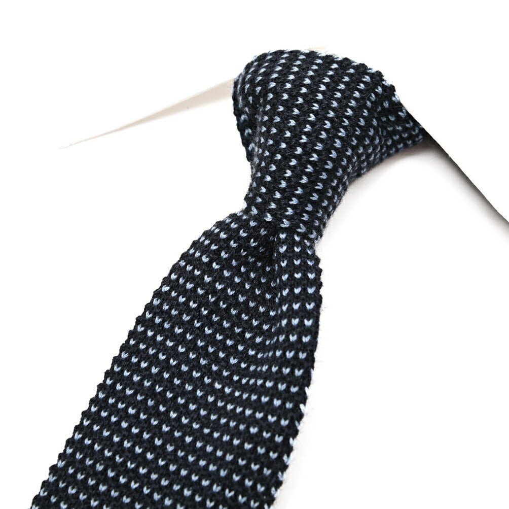 BARBA カシミヤ混シルク ネクタイ ニットタイ｜428487｜GUARDAROBA MILANO OFFICIAL STORE