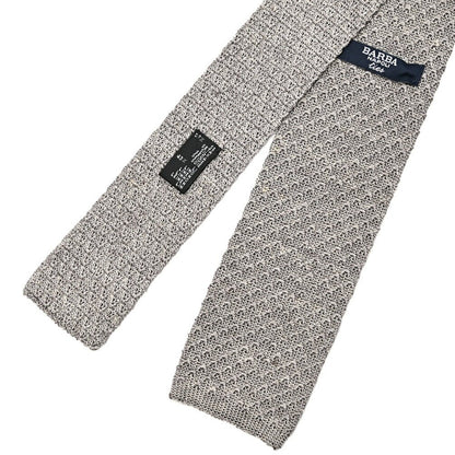 BARBA リネン混シルク ネクタイ ニットタイ｜428497｜GUARDAROBA MILANO OFFICIAL STORE