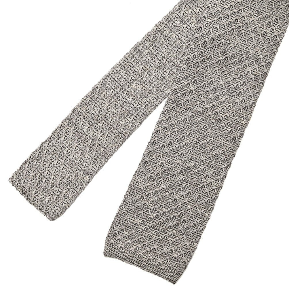 BARBA リネン混シルク ネクタイ ニットタイ｜428497｜GUARDAROBA MILANO OFFICIAL STORE