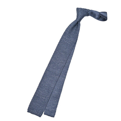 BARBA リネン混シルク ネクタイ ニットタイ｜428499｜GUARDAROBA MILANO OFFICIAL STORE