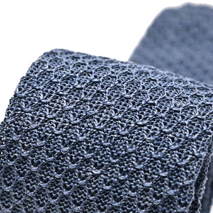 BARBA リネン混シルク ネクタイ ニットタイ｜428499｜GUARDAROBA MILANO OFFICIAL STORE