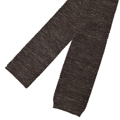 BARBA リネン混コットン ネクタイ ニットタイ｜428519｜GUARDAROBA MILANO OFFICIAL STORE