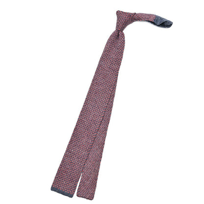 BARBA リネン混コットン ネクタイ ニットタイ｜428525｜GUARDAROBA MILANO OFFICIAL STORE