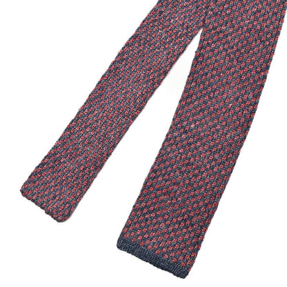 BARBA リネン混コットン ネクタイ ニットタイ｜428525｜GUARDAROBA MILANO OFFICIAL STORE