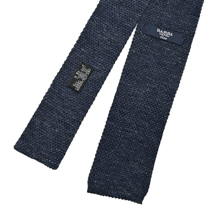 BARBA リネン混コットン ネクタイ ニットタイ｜428532｜GUARDAROBA MILANO OFFICIAL STORE
