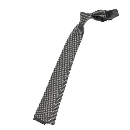 BARBA カシミヤ混シルク ピンドット柄ネクタイ ニットタイ｜428542｜GUARDAROBA MILANO OFFICIAL STORE