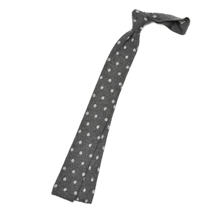 BARBA カシミヤ混シルク ドット柄ネクタイ ニットタイ｜428546｜GUARDAROBA MILANO OFFICIAL STORE