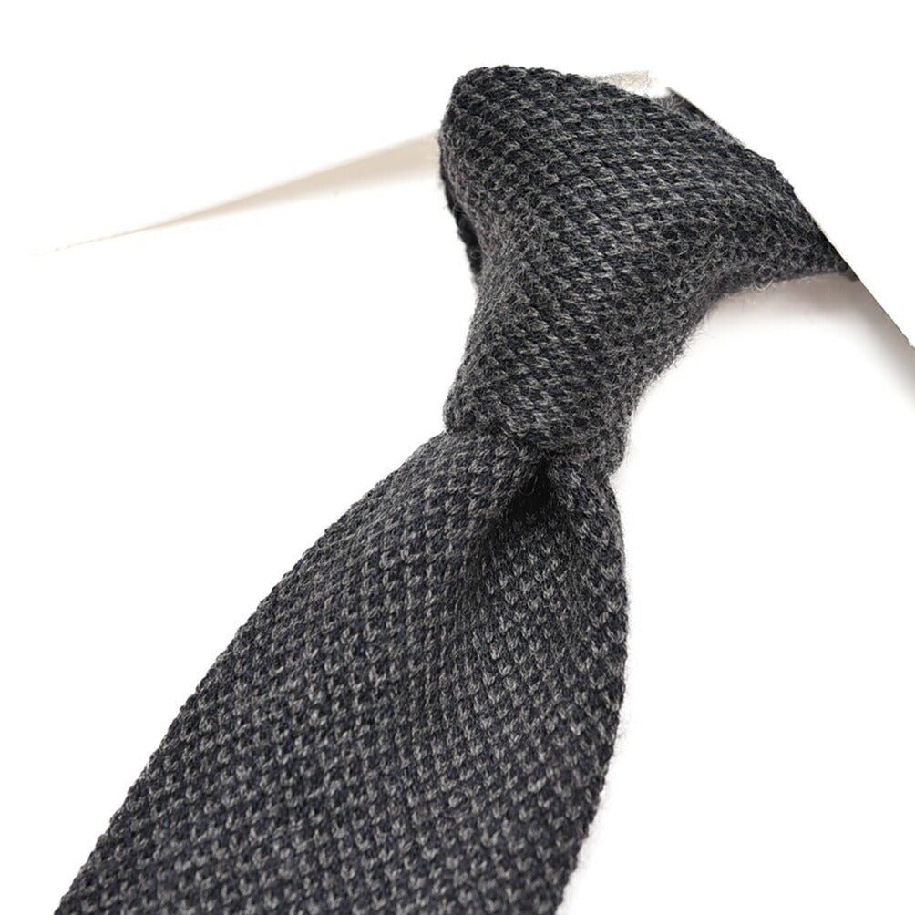 BARBA カシミヤ混シルク ネクタイ ニットタイ｜428547｜GUARDAROBA MILANO OFFICIAL STORE