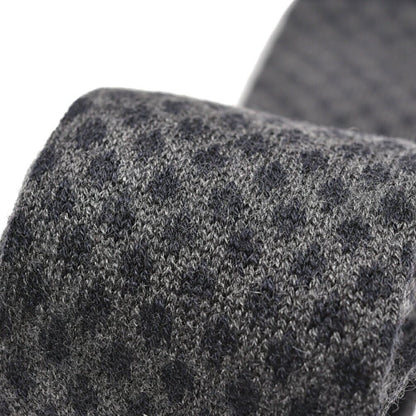 BARBA カシミヤ混シルク 幾何柄 ネクタイ ニットタイ｜428548｜GUARDAROBA MILANO OFFICIAL STORE