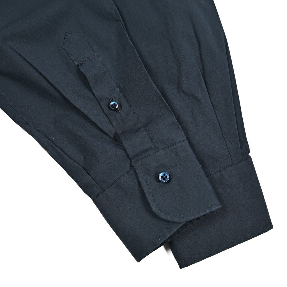 BARBA ストレッチコットン ホリゾンタルカラーシャツ｜435640｜GUARDAROBA MILANO OFFICIAL STORE