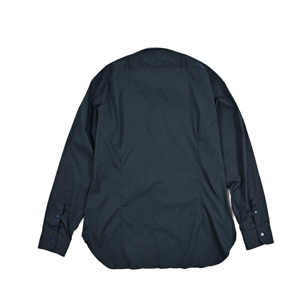 BARBA ストレッチコットン ホリゾンタルカラーシャツ｜435642｜GUARDAROBA MILANO OFFICIAL STORE