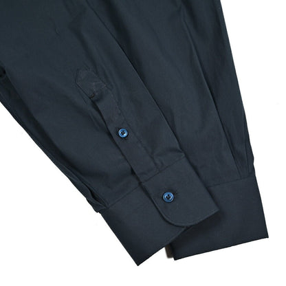 BARBA ストレッチコットン ホリゾンタルカラーシャツ｜435642｜GUARDAROBA MILANO OFFICIAL STORE