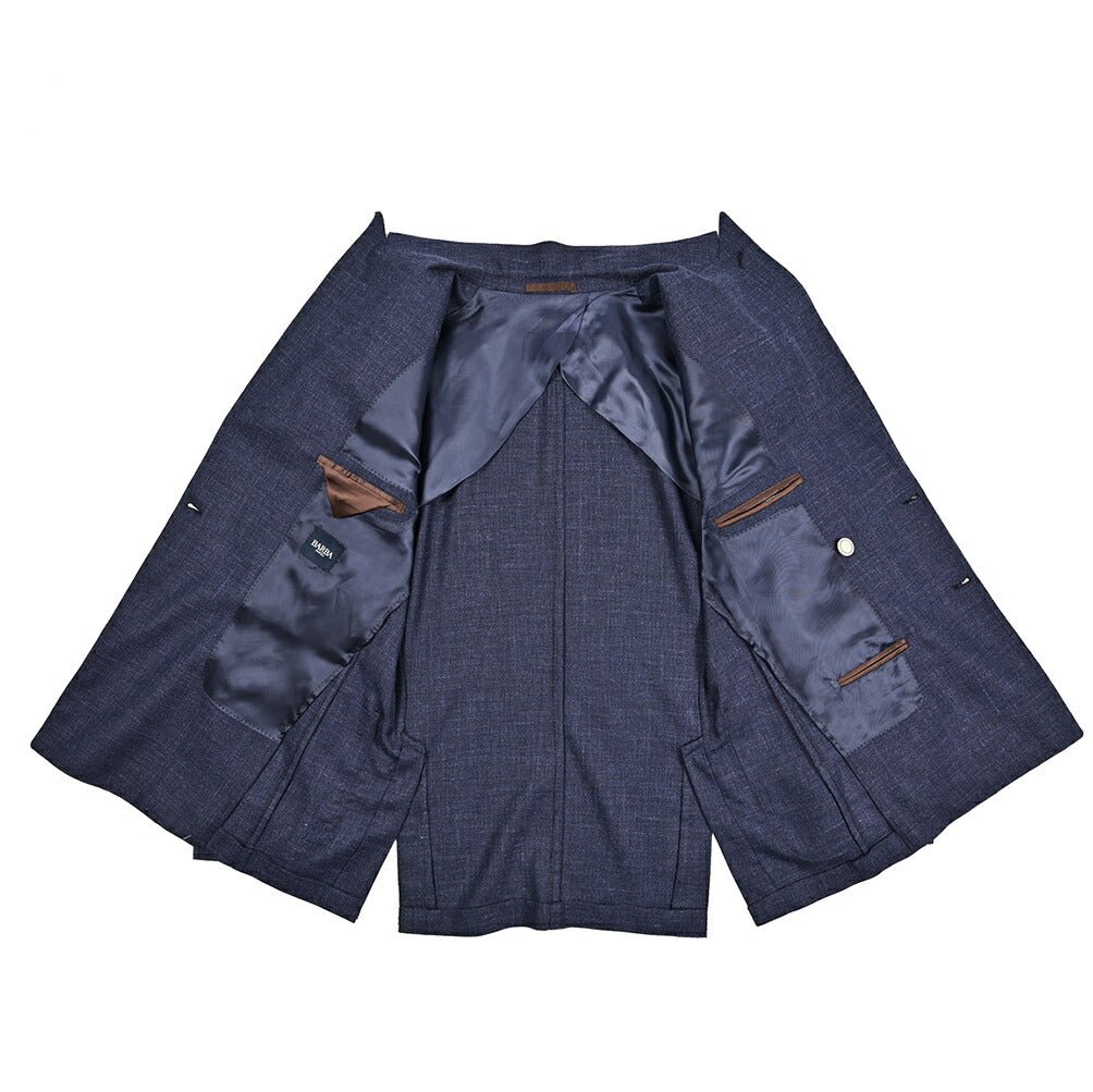 BARBA リネン混ヴァージンウール 6Bダブルブレストテーラードジャケット / JACKET DP｜434242｜GUARDAROBA MILANO OFFICIAL STORE