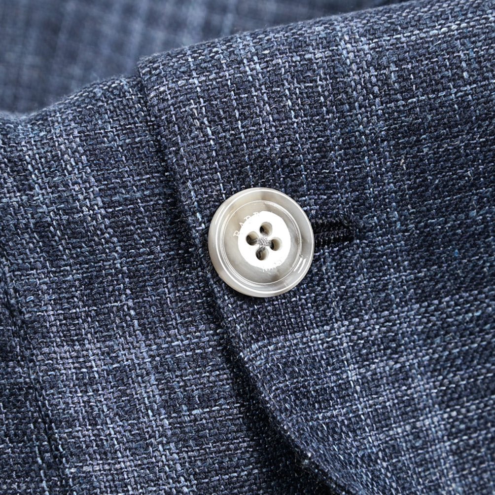 SALE｜BARBA バルバ / JACKET DP シルクリネン混ウール 6Bダブル