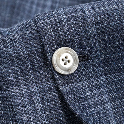 BARBA シルクリネン混ウール 6Bダブルブレストテーラードジャケット Loro Piana ロロピアーナ製生地 (SUMMERTIME) / JACKET DP｜434125-48｜GUARDAROBA MILANO OFFICIAL STORE