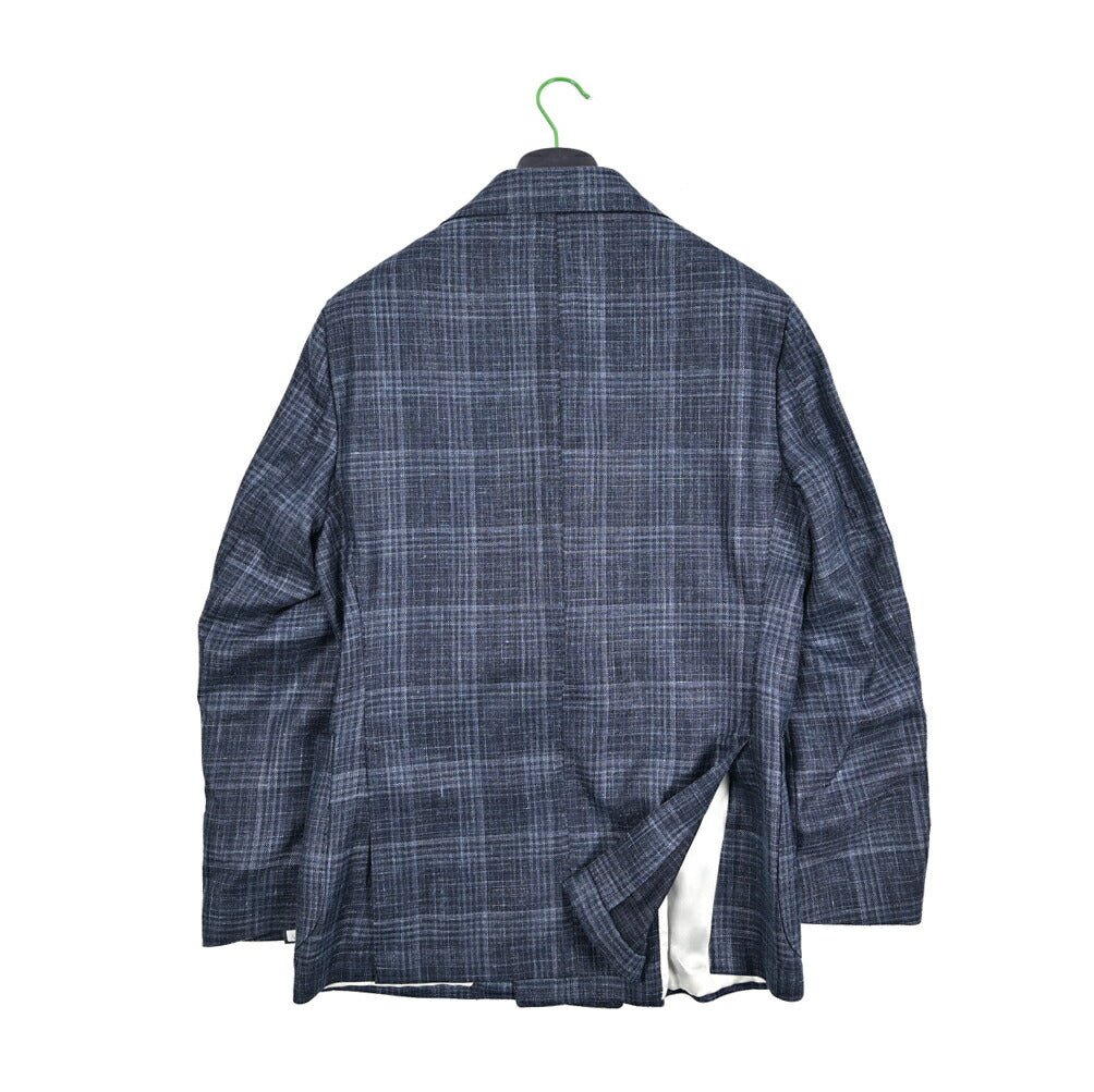 SALE｜BARBA バルバ / JACKET DP シルクリネン混ウール 6Bダブル