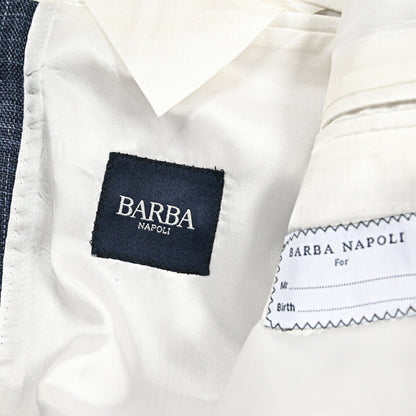 BARBA シルクリネン混ウール 6Bダブルブレストテーラードジャケット Loro Piana ロロピアーナ製生地 (SUMMERTIME) / JACKET DP｜434125-48｜GUARDAROBA MILANO OFFICIAL STORE