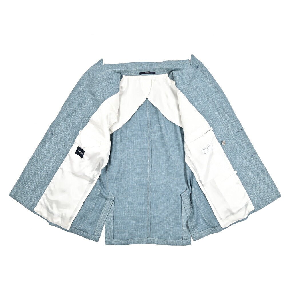 BARBA リネンシルク混ウール 6Bダブルブレストテーラードジャケット Loro Piana ロロピアーナ製生地 (SUMMERTIME) / JACKET DP｜434230｜GUARDAROBA MILANO OFFICIAL STORE