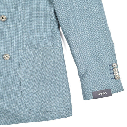 BARBA リネンシルク混ウール 6Bダブルブレストテーラードジャケット Loro Piana ロロピアーナ製生地 (SUMMERTIME) / JACKET DP｜434230｜GUARDAROBA MILANO OFFICIAL STORE