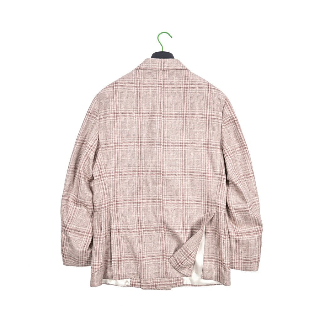 BARBA シルクリネン混ウール 6Bダブルブレストテーラードジャケット Loro Piana ロロピアーナ製生地 (SUMMERTIME) / JACKET DP｜434239｜GUARDAROBA MILANO OFFICIAL STORE