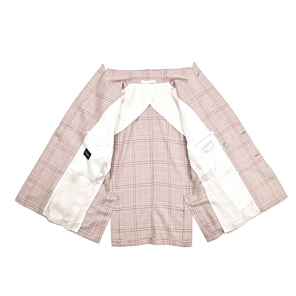 BARBA シルクリネン混ウール 6Bダブルブレストテーラードジャケット Loro Piana ロロピアーナ製生地 (SUMMERTIME) / JACKET DP｜434239｜GUARDAROBA MILANO OFFICIAL STORE