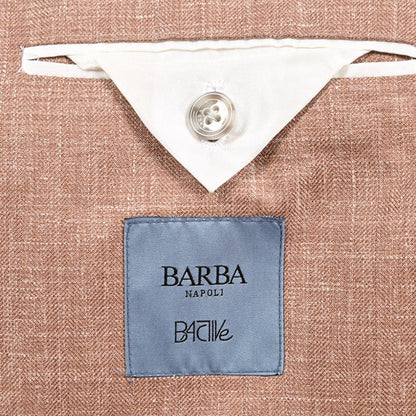 BARBA シルクリネン混ウール 6Bダブルブレストテーラードジャケット Loro Piana ロロピアーナ製生地 (SUMMERTIME) / JCK ACTIVE DP U｜434237｜GUARDAROBA MILANO OFFICIAL STORE