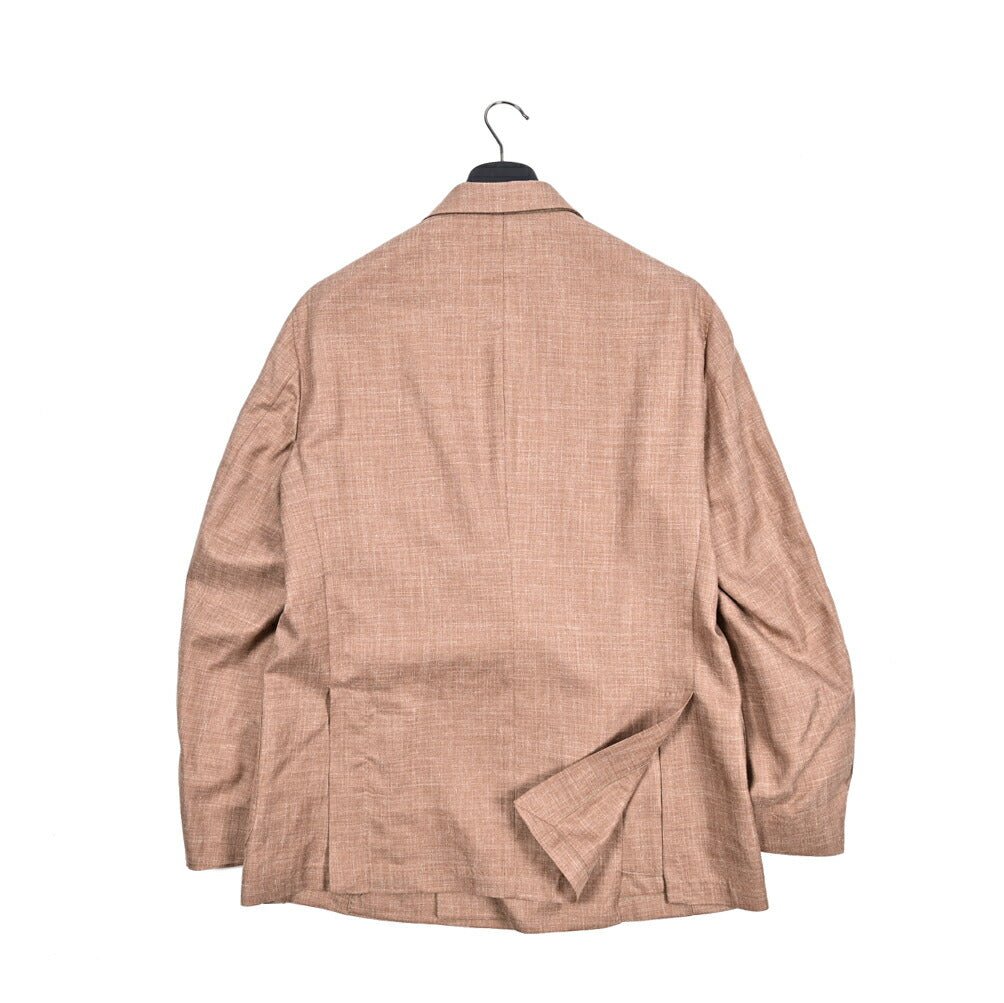 BARBA シルクリネン混ウール 6Bダブルブレストテーラードジャケット Loro Piana ロロピアーナ製生地 (SUMMERTIME) / JCK ACTIVE DP U｜434237｜GUARDAROBA MILANO OFFICIAL STORE