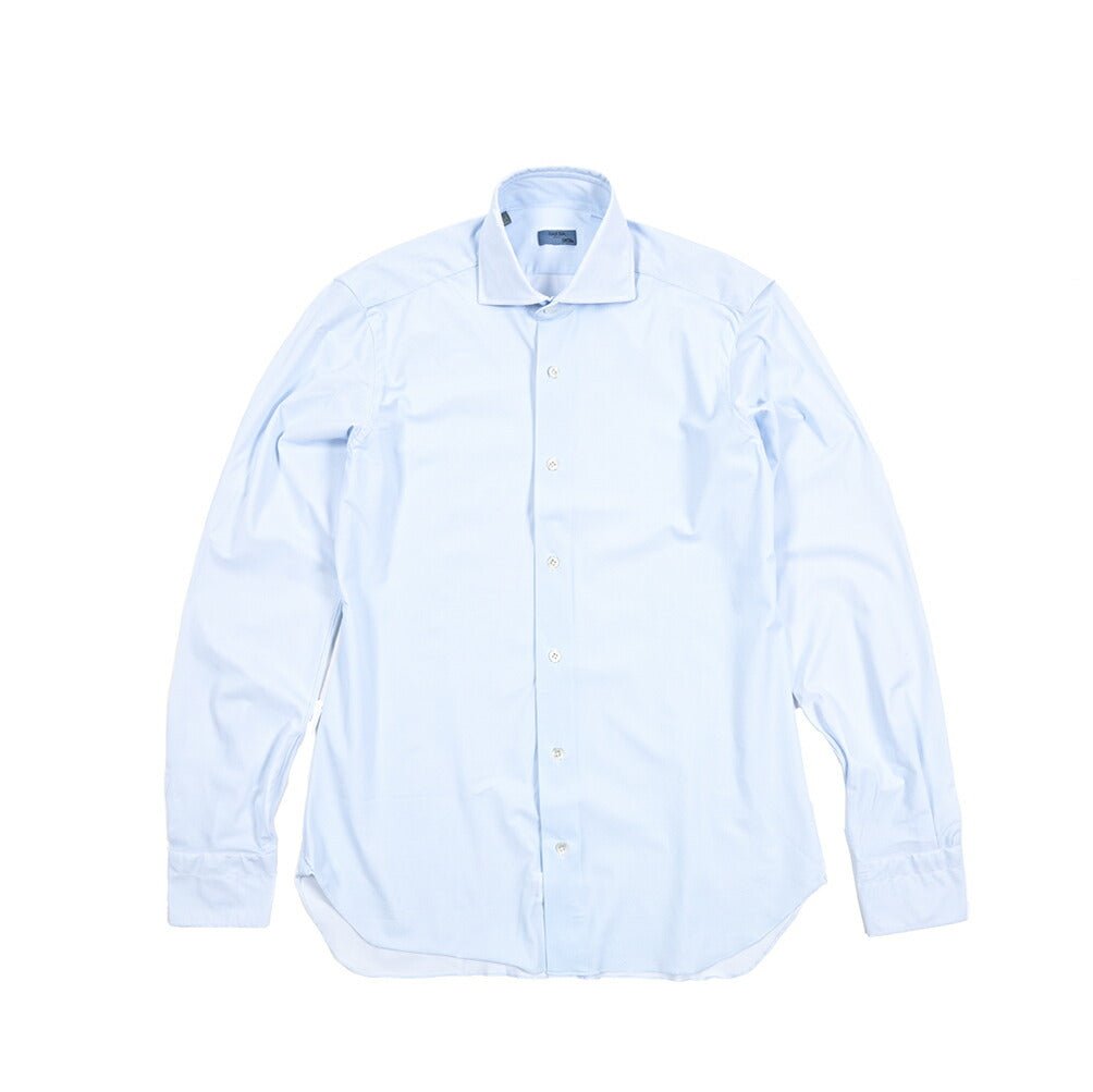 BARBA B ACTIVE ストレッチナイロン ホリゾンタルカラーシャツ｜435726｜GUARDAROBA MILANO OFFICIAL STORE