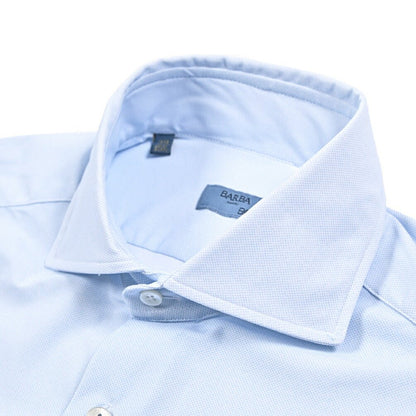 BARBA B ACTIVE ストレッチナイロン ホリゾンタルカラーシャツ｜435726｜GUARDAROBA MILANO OFFICIAL STORE