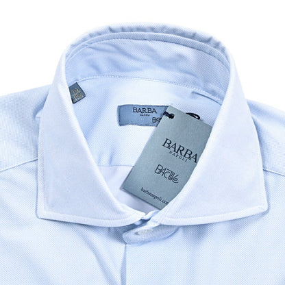 BARBA B ACTIVE ストレッチナイロン ホリゾンタルカラーシャツ｜435726｜GUARDAROBA MILANO OFFICIAL STORE